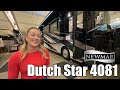 Check out this Video for a 2026 Newmar Dutch Star 4081(Stock #M125120)  for sale by Blue Compass RV Des Moines. This unit is located in Altoona, IA