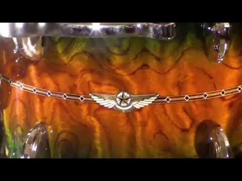 Steve Maxwell Vintage Drums - Tama Star Bubinga 18/12/14/5.5" Unique Drum Set