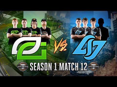 Black Ops 3 CWL - Season 1 Match 12  - OpTic vs. CLG
