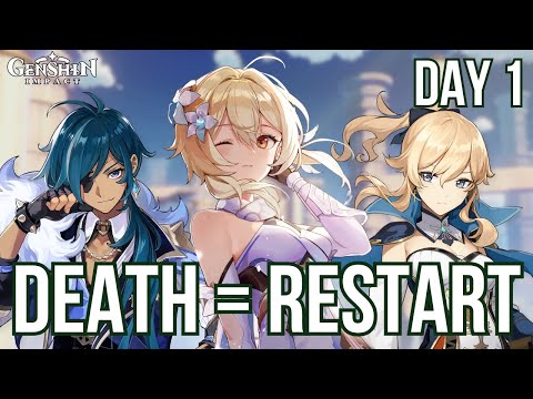 GENSHIN IMPACT EXTREME NUZLOCKE?? Day 1!