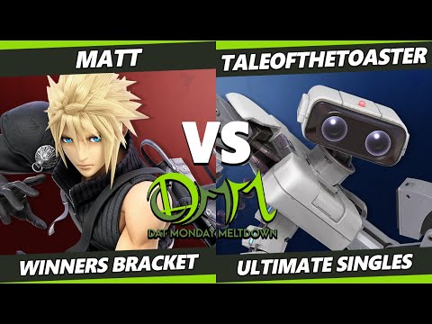 DAT Monday Meltdown 221 - Matt (Cloud) Vs. TaleOfTheToaster (ROB) SSBU Ultimate Tournament