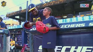 [分享] 德保拉兒子Jayden開球影片