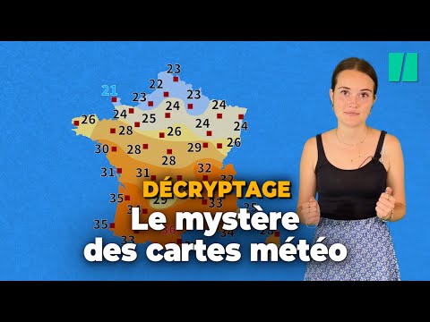 Météo : comment bien comprendre les cartes que vous voyez sur TF1, BMTV et France TV