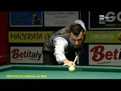 MACERI vs INFORTUNA - FINALE cat. Nazionali 2^ Prova Biliardo BTP 2016/17 CASERTA