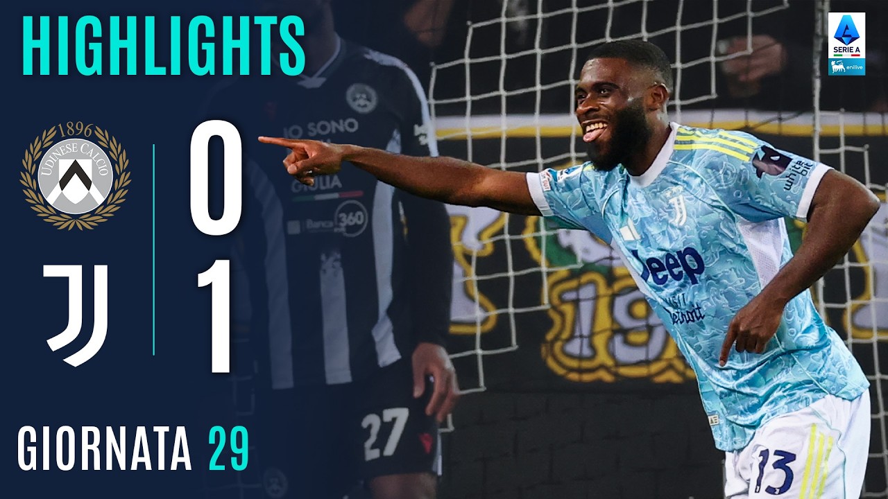 UDINESE-JUVENTUS 0-1 | HIGHLIGHTS | 29ª GIORNATA | SERIE A ENILIVE 2025/26