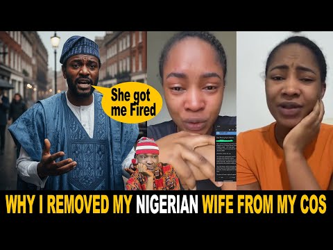 UK Based Nigerian Man Narrates Why He Removed "Wicked" Wife From COS Visa