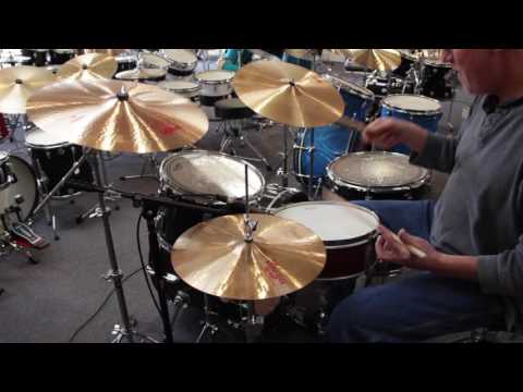 Ludwig Legacy Series Drum Set in Black Glass 16"x24", 9x13", 16x16"