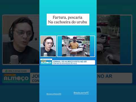 Pesca do surubim Cachoeira do Urubu Esperantina Piaui