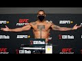 UFC Vegas 38: Santos vs Walker Weigh-in
