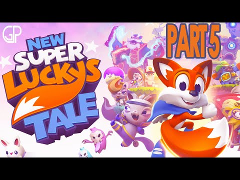 New Super Lucky's Tale 100% Gameplay Walkthrough Part 5 || 1080P 60FPS