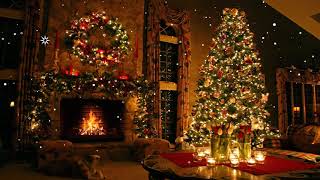 Nat King Cole,Frank Sinatra,Dean Martin,Bing Crosbey Classics Christmas with Fireplace