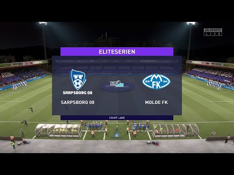 ⚽ Sarpsborg vs Molde ⚽ | Eliteserien (04/07/2021) | Fifa 21