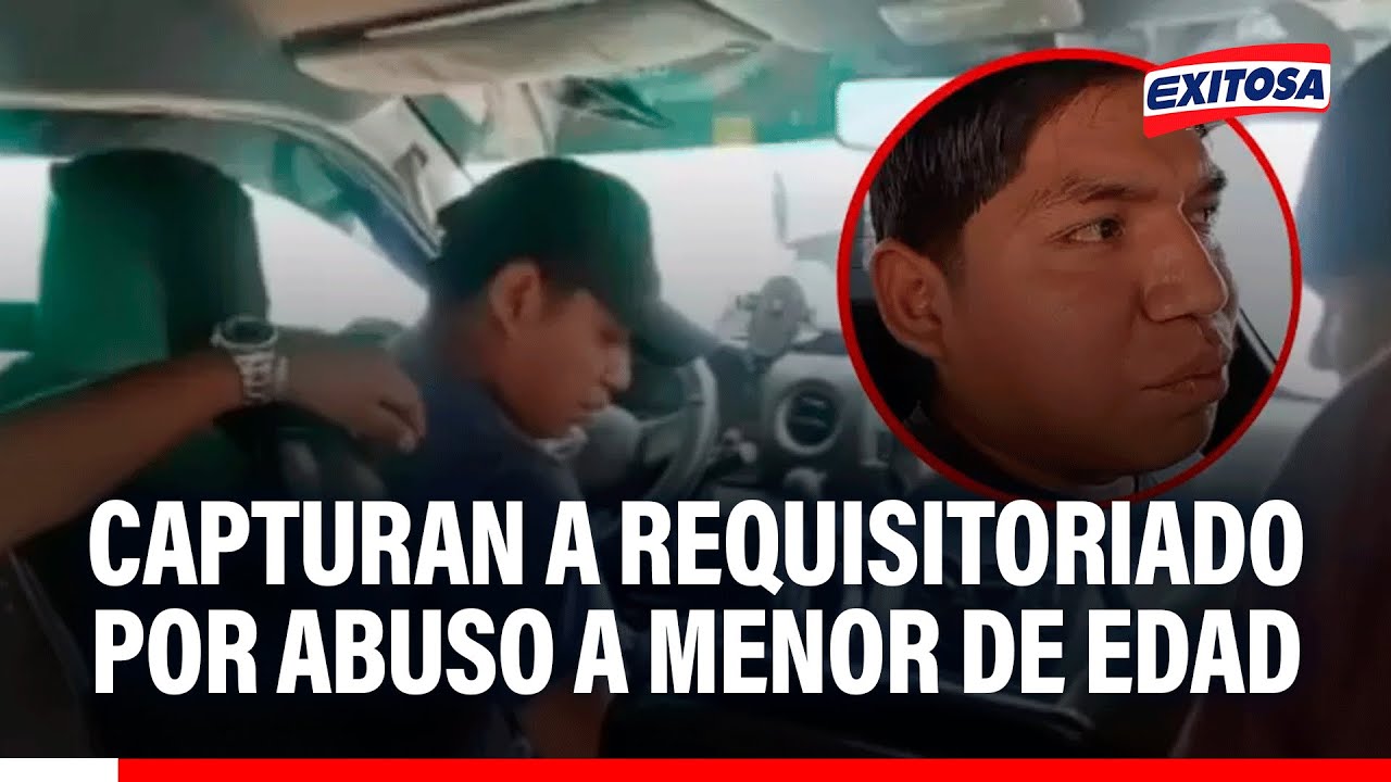 🔴🔵PNP capturó a requisitoriado por el delito contra la libertad sexual: Intervenido negó el hecho