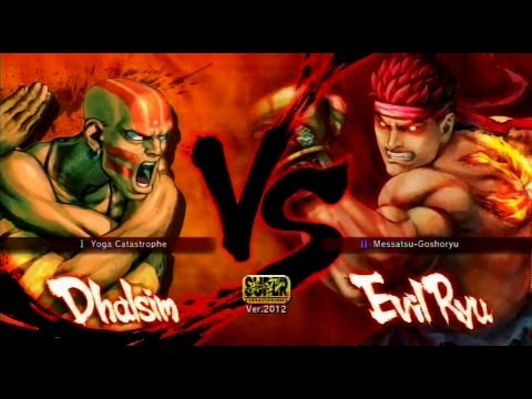 I-M-NOT-HUMAN [Dhalsim] Vs Lucifer___v [Evil Ryu] SSF4: AE 2012