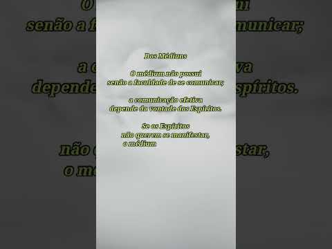 comunicação dos MÉDIUNS #shorts