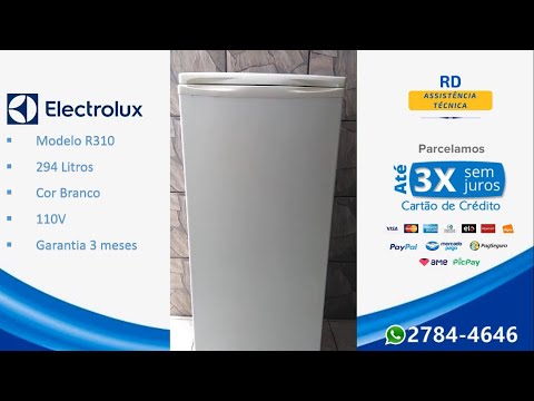 Geladeira Electrolux 1 Porta 294 Litros Branco - RE32 - 110V