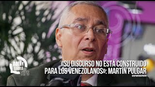 «Su discurso no está construido para los venezolanos»: Martín Pulgar sobre María Corina