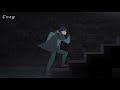 Subaru Climbing Up The Stairs Aura Monster Animated
