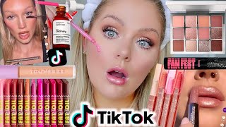 Testing *VIRAL* Makeup TikTok MADE ME BUY  🤯 Worth the hype?! | KELLY STRACK