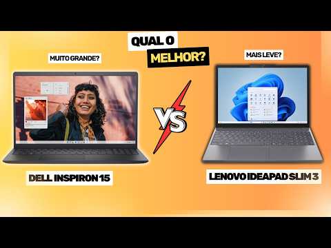 Dell Inspiron 15 vs Lenovo IdeaPad Slim 3: Qual o Melhor Notebook para Home Office?