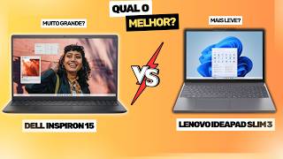 Dell Inspiron 15 vs Lenovo IdeaPad Slim 3: Qual o Melhor Notebook para Home Office?