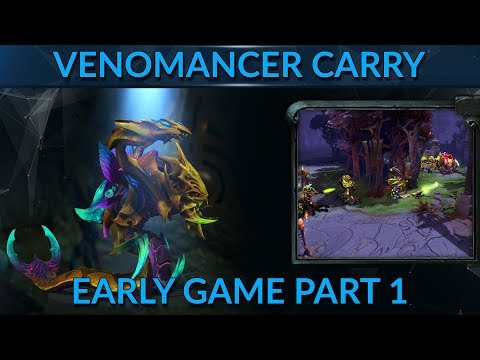 I'M THE CARRY NOW! How to play Venomancer as a Carry - Pro Guide by BSJ