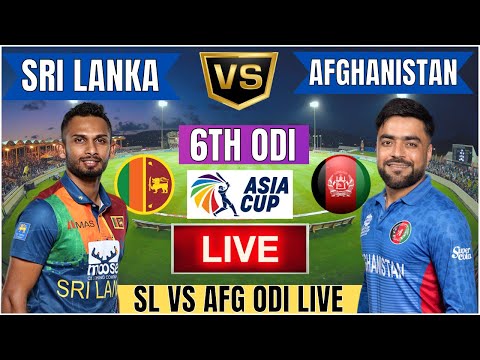 🔴Live: Sri Lanka vs Afghanistan | SL vs AFG Live Cricket Scores | SL VS AFG Live Cricket Match Today