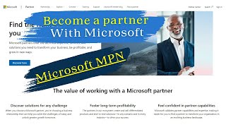 Create Microsoft Partner account | Microsoft Partner Center | Partner 