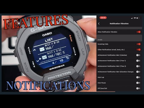 G-Shock GBD-200 Features and Notifications - Dud or Great? Walkthrough & explanation of functions