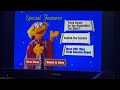 Sesame Street CinderElmo 2008 DVD Menu Walkthrough