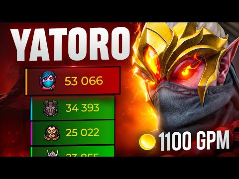 YATORO on TEMPLAR! LOTS OF DAMAGE AND 1100 GPM🔥ft.@skylightsesh-❘ Yatoro Templar Assasin 7.40b