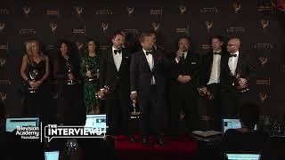 Emmy winner James Corden on being comfortable as a host — 2017 Creative Arts Emmys