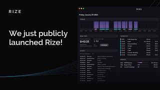 Rize Intelligent Time Tracker: 3-Yr Subscription