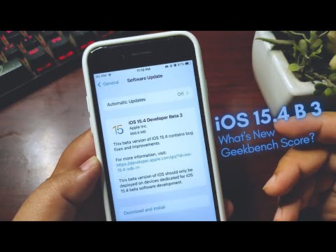 iOS 15.4 Beta 3 Released! What's New & More