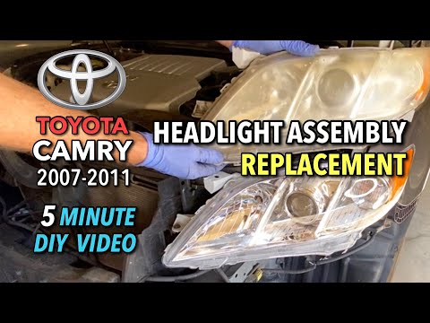 Toyota Camry - Headlight Assembly Replacement - 2007-2011