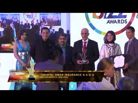 THE BIZZ AWARDS EUROPE 2018 - TAKAFUL OMAN INSURANCE S.A.O.G