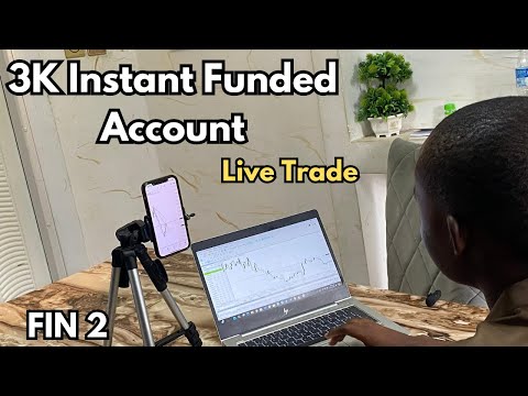 Trading A 3k Instant Funded Account Fin 2 | Up In Profits