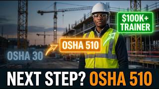 OSHA 510 Explained: Your Path to OSHA Trainer & $100K Safety Career