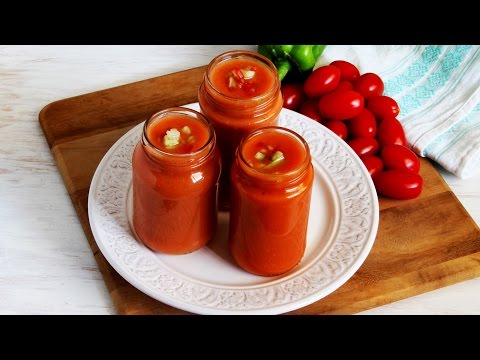 Gazpacho Recipe - Cold Tomato Soup | HappyFoods