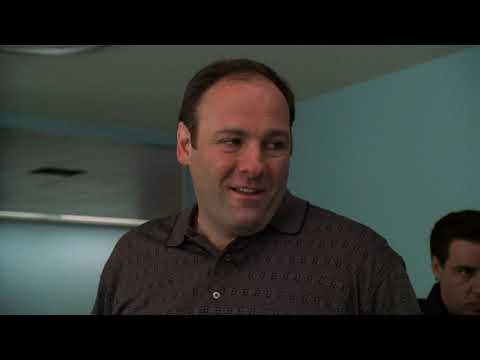 Tony, Silvio, & Paulie visit Jackie Aprile (Japanese Dub)