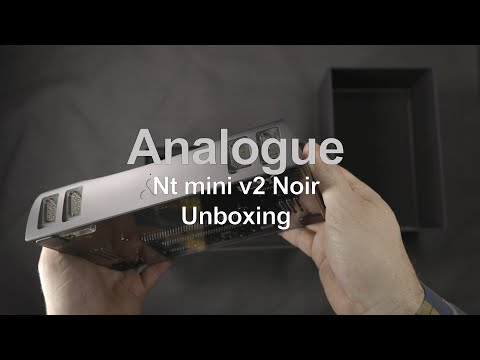 Analogue Nt mini v2 Noir unboxing - no talking