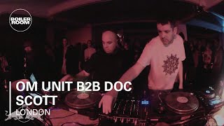 Om Unit b2b Doc Scott Boiler Room London - Red Bull Music Academy Takeover