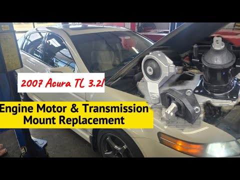 How to Replace Engine & Transmission Mounts on 2007-2008 Acura TL 3.2L (Automatic Transmission)