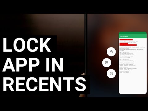 MIUI 101 | Locking an App in the Recents Page