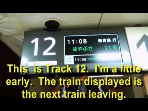 日本新幹線的使用方法 (How to use the Japanese Bullet Train (Shinkansen))