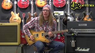 Mike Hickey playing a 1980 Hamer Standard at GuitarPoint Maintal / Vintage Guitars