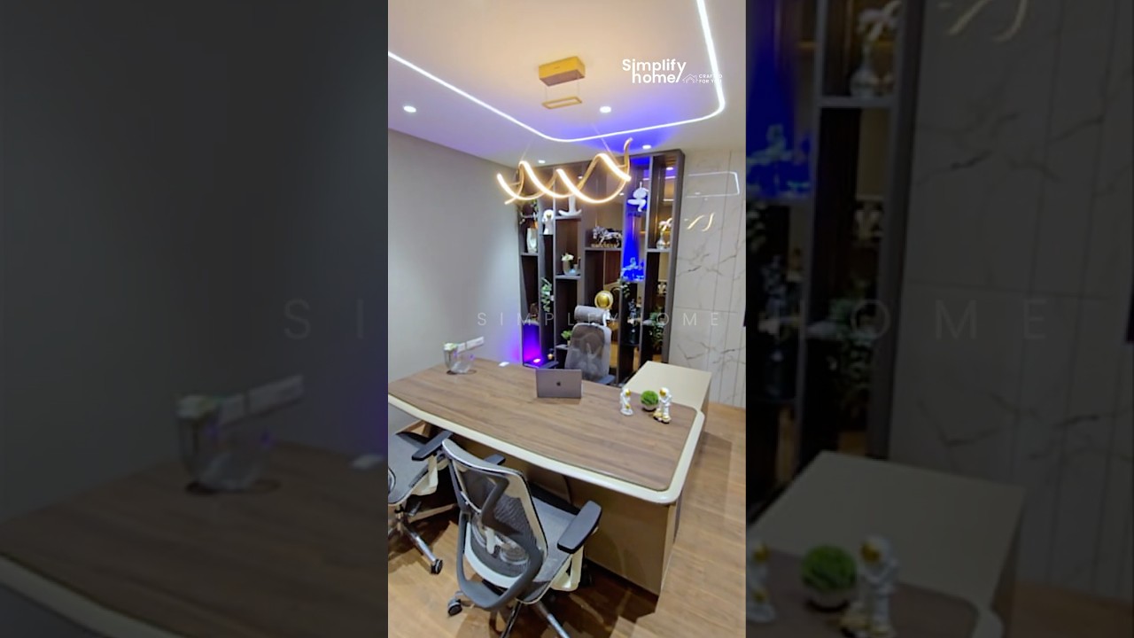 Modern Elegance Meets Functionality! | Commercial Interiors | Simplify Home | Interior Design