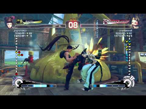 SSF4 AE Xbox Live Ranked Matches (29th October)