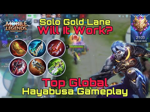 GOLD LANE HAYABUSA WILL IT WORK?  - Season 17 Last Hayabusa Gameplay - Top Global Hayabusa Gameplay