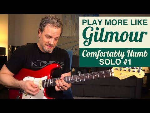 How to Play "Comfortably Numb" by Pink Floyd - Guitar Guitar Solo #1